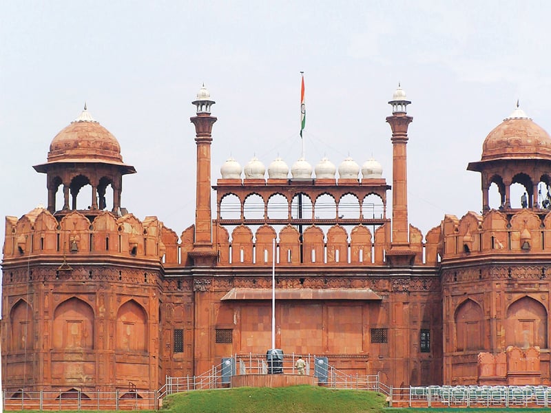 the red fort in delhi photo courtesy raza rumi