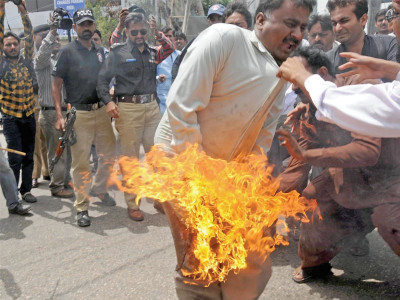 alleged illegal appointments unpaid teachers take to the streets