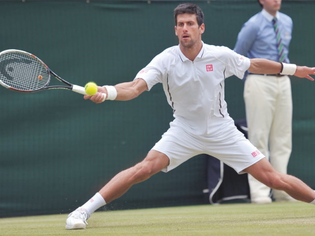 the wimbledon courts have attracted criticism after several high profile casualties and injuries with djokovic s footing raising questions once again photo afp the wimbledon courts have attracted criticism after several high profile casualties and injuries with djokovic s footing raising questions once again photo afp