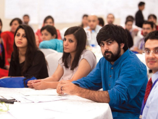 fulbright scholars listen intently at the orientation session on wednesday photo myra iqbal express fulbright scholars listen intently at the orientation session on wednesday photo myra iqbal express