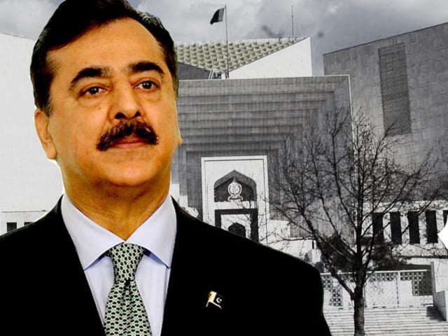 yousaf raza gilani was accused of 039 illegally 039 appointing rao shakeel as d g hajj affairs photo file