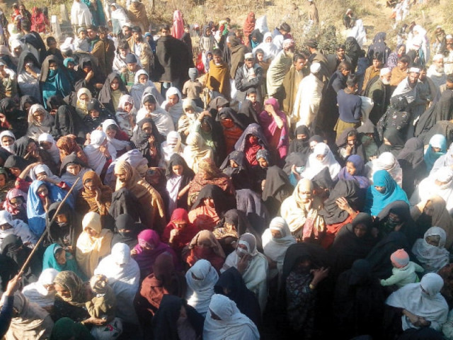 bisp beneficiaries are forced to travel to the programme s office as the atm cards have to be verified photo fazal khaliq express
