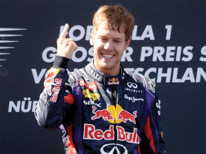 vettel became the first german to win a german grand prix at the nurburgring in the history of the formula one world championship photo afp vettel became the first german to win a german grand prix at the nurburgring in the history of the formula one world championship photo afp