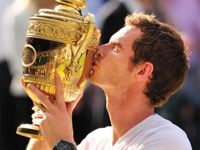 murray became the first british man to win the wimbledon in 77 years since fred perry won the coveted title in 1936 murray became the first british man to win the wimbledon in 77 years since fred perry won the coveted title in 1936