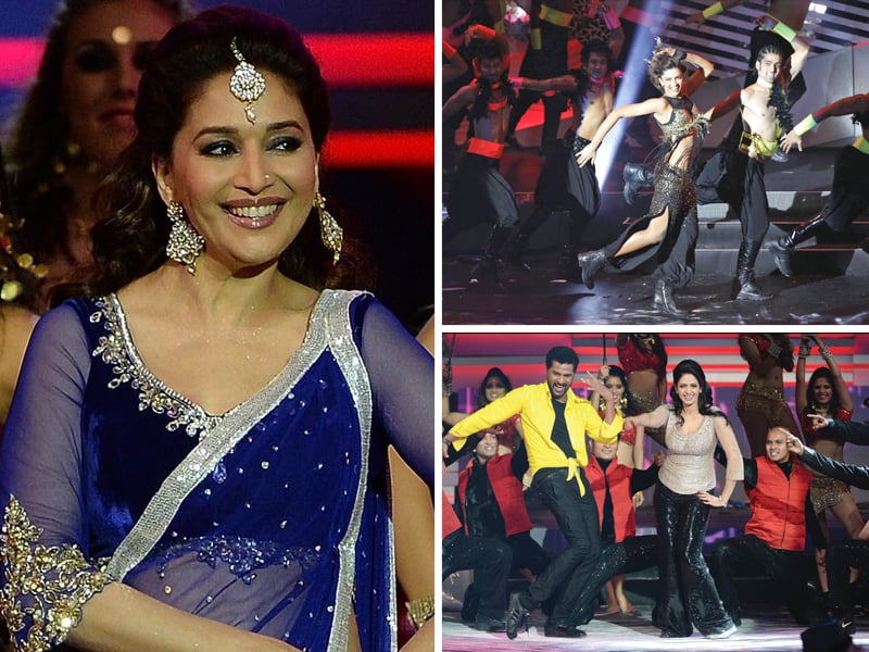 some of indian cinema s biggest names including deepika padukone set the macau arena alight with high octane performances