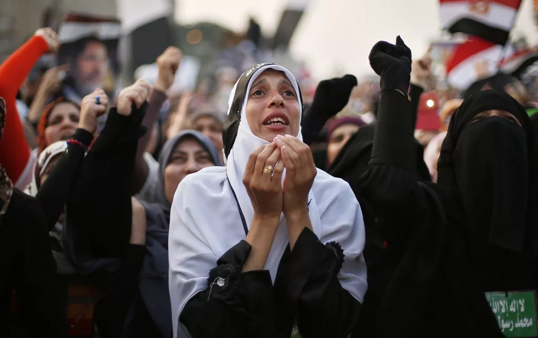 a supporter of deposed egyptian president mohamed mursi attends a protest outside the rabaa adawiya mosque in cairo july 8 2013 photo reuters a supporter of deposed egyptian president mohamed mursi attends a protest outside the rabaa adawiya mosque in cairo july 8 2013 photo reuters