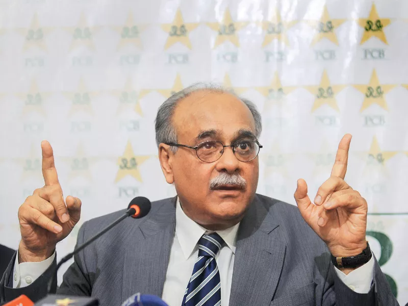 sethi said he will go to the west indies to scrutinise the pakistan cricket team on tour photo afp sethi said he will go to the west indies to scrutinise the pakistan cricket team on tour photo afp