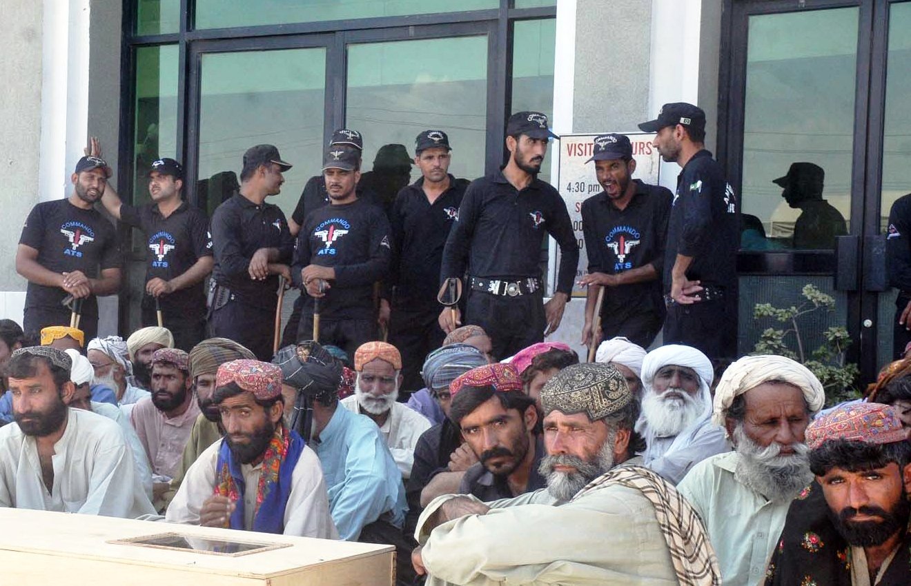 thousands of bugti tribesmen appeal to the new government to address their plight photo zafar aslam