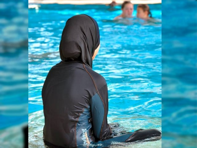 a muslim student wears a so called 039 burqini 039 a full body swimsuit at a swimming pool in freiburg southern germany photo afp a muslim student wears a so called 039 burqini 039 a full body swimsuit at a swimming pool in freiburg southern germany photo afp
