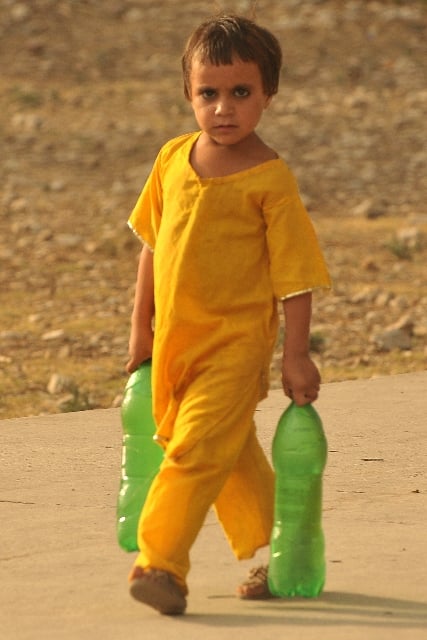 participants added they are only allowed to use tube wells four times a month photo zafar aslam express