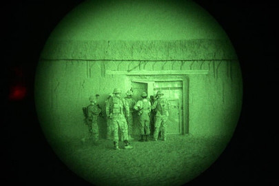 crackdown 64 arrested in raids on three villages