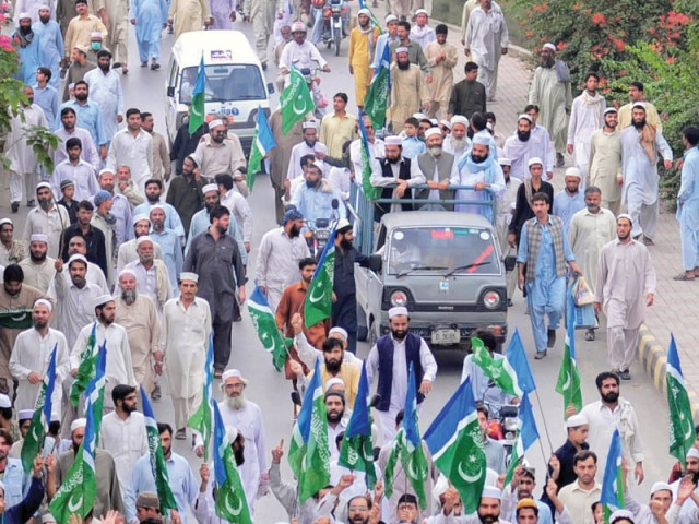 jamaat e islami among other political parties had launched protests against the awami national party led provincial government for excessive power cuts as the ji is now part of the provincial coalition government it faces the same criticism photo file jamaat e islami among other political parties had launched protests against the awami national party led provincial government for excessive power cuts as the ji is now part of the provincial coalition government it faces the same criticism photo file