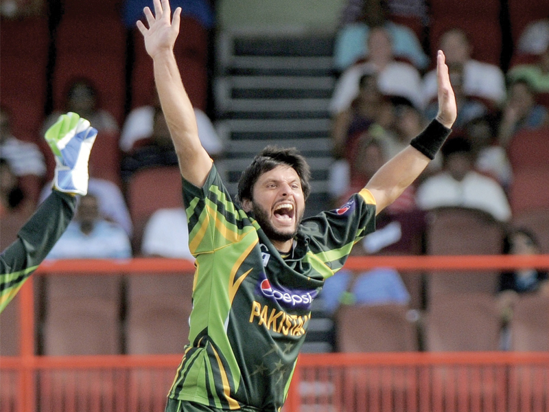 after a string of failures afridi s uplifting performance in the match was a sight for sore eyes photo wicb