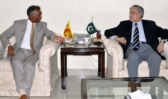 dar told the sri lankan envoy about pml n government s commitment to bolstering trade among saarc countries photo pid dar told the sri lankan envoy about pml n government s commitment to bolstering trade among saarc countries photo pid