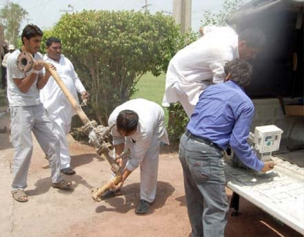the factory drew gas from a pipeline attached to the main sngpl supply pipeline to the estate photo express the factory drew gas from a pipeline attached to the main sngpl supply pipeline to the estate photo express
