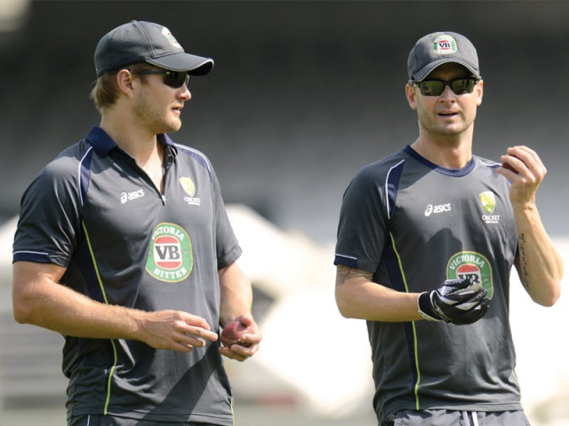 arthur s allegations came just two days before clarke and watson go into battle together in the second ashes test at lord s photo afp arthur s allegations came just two days before clarke and watson go into battle together in the second ashes test at lord s photo afp