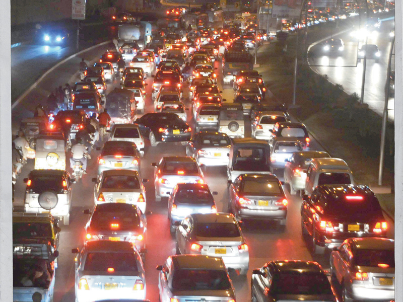 a traffic plan has been worked out photo file