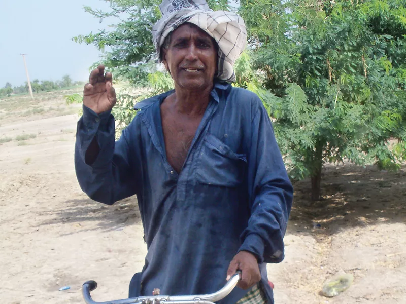 meeko has been supplying water to farmers voluntarily for 30 years photo express meeko has been supplying water to farmers voluntarily for 30 years photo express