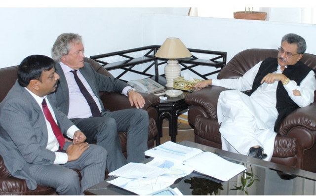 a german delegation informed the federal ministe for industries and production that the company is interested in management rehabilitation maintenance and repair of the jetty at bin qasim photo pid a german delegation informed the federal ministe for industries and production that the company is interested in management rehabilitation maintenance and repair of the jetty at bin qasim photo pid