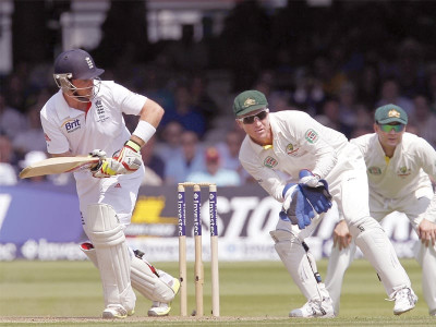 ashes in form bell foils australia again