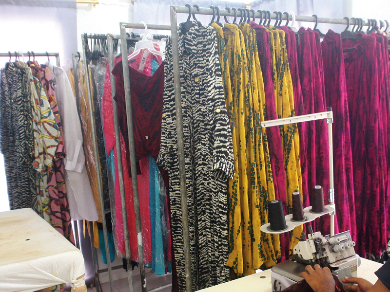 feeha approves embroidery motifs made by her in house kaarigars photo athar khan express