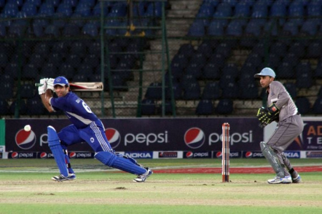 taufeeq umar plays a shot during ramazan t20 match between sngpl and port qasim photo pcb taufeeq umar plays a shot during ramazan t20 match between sngpl and port qasim photo pcb