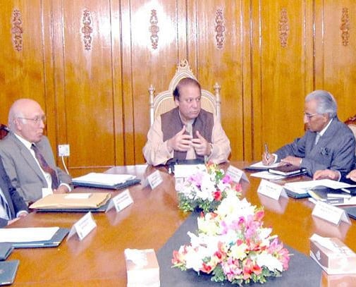 in a detailed interaction with the fo officials the premier laid out specific directions on the enhancement of trade and economic diplomacy photo nni