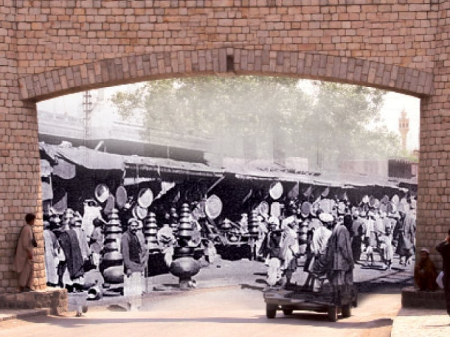 unsuspecting residents pass through the bara gate unaware of its lost glory illustration anam haleem unsuspecting residents pass through the bara gate unaware of its lost glory illustration anam haleem