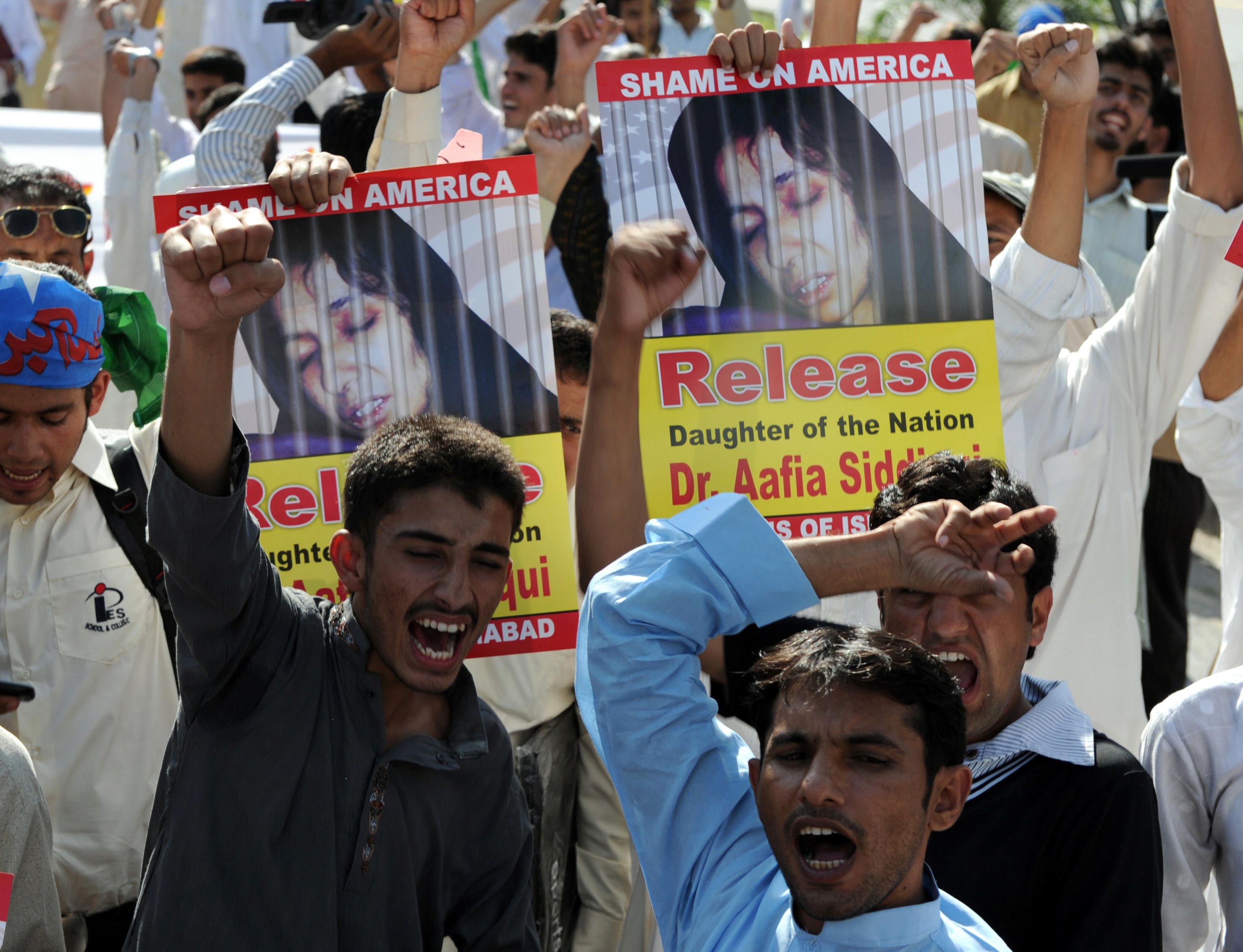 aafia 039 s release should not be reliant upon any conditions photo afp file