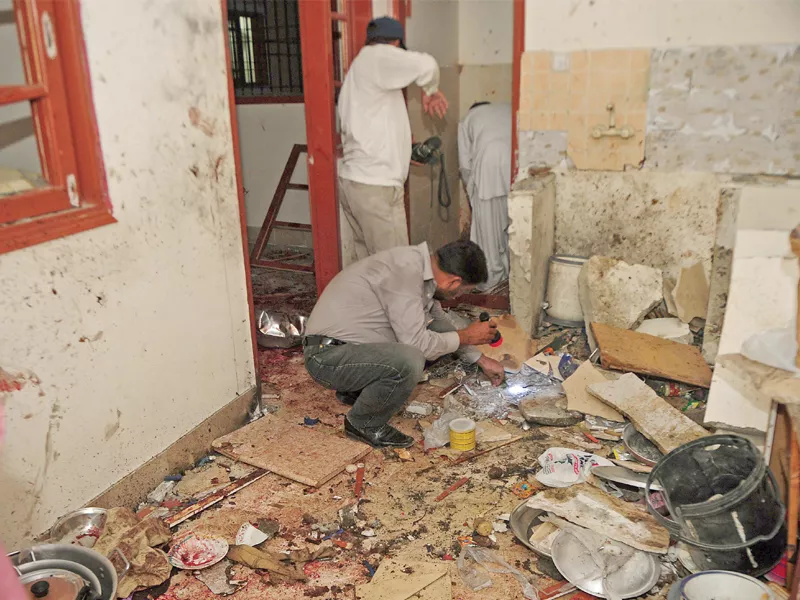 investigators search the house in patel para where three alleged members of lej were killed in a blast on saturday police believe that the blast took place when the deceased tried to link the ied with a mobile phone photo mohammad noman express investigators search the house in patel para where three alleged members of lej were killed in a blast on saturday police believe that the blast took place when the deceased tried to link the ied with a mobile phone photo mohammad noman express