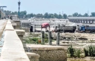 modern bridge the ongoing rehabilitation of the sukkur barrage has reached a significant milestone with successfully replacement of gates the extensive project is transforming the site characterised by bustling construction activity under a bright sunny sky photo ppi modern bridge the ongoing rehabilitation of the sukkur barrage has reached a significant milestone with successfully replacement of gates the extensive project is transforming the site characterised by bustling construction activity under a bright sunny sky photo ppi