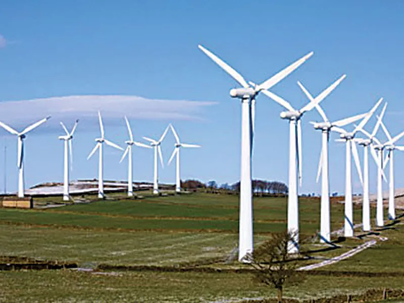 western energy is establishing a 45mw wind power project whereas hydro china xibei engineering corporation is setting up a 100mw project photo file western energy is establishing a 45mw wind power project whereas hydro china xibei engineering corporation is setting up a 100mw project photo file