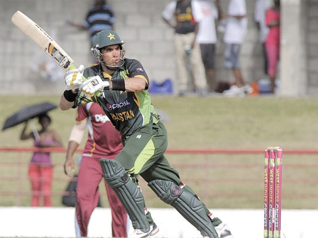 qasim said misbah s batting form was the biggest difference between the two sides and applauded his effort in the five match series photo afp