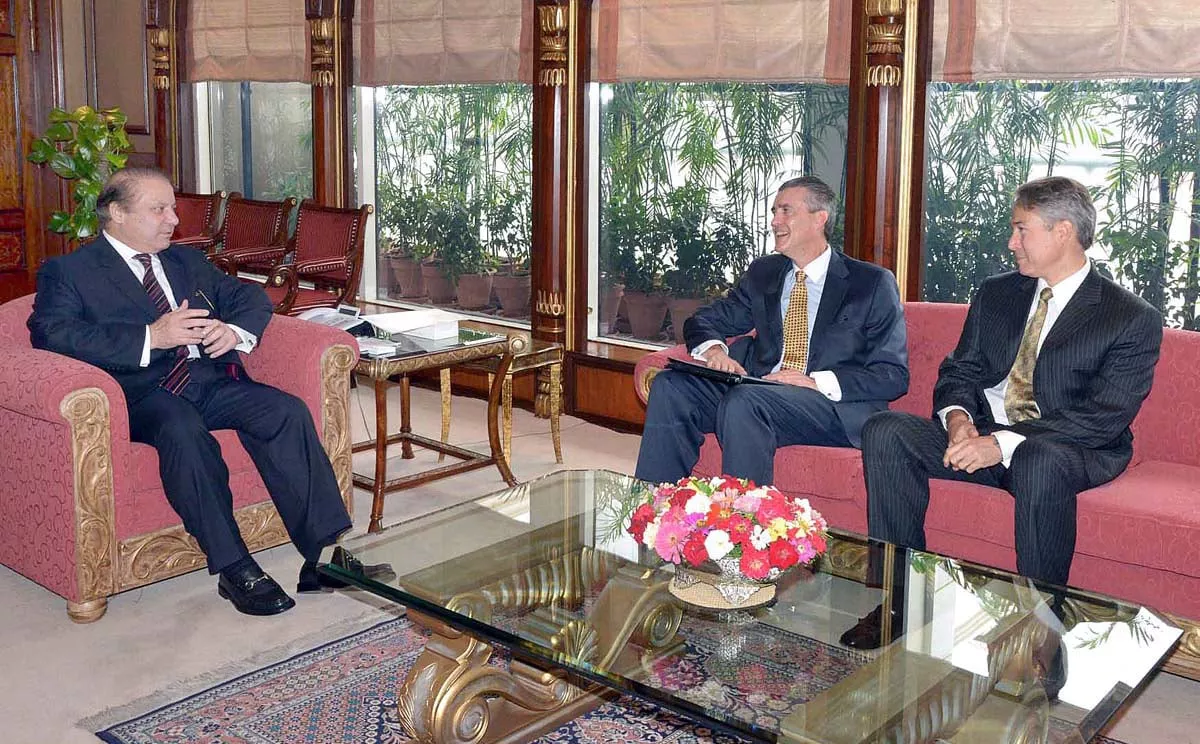 talking to the us ambassador to islamabad richard olson the prime minister reiterated pakistan s full commitment to all initiatives designed to promote peace and stability in afghanistan photo app talking to the us ambassador to islamabad richard olson the prime minister reiterated pakistan s full commitment to all initiatives designed to promote peace and stability in afghanistan photo app