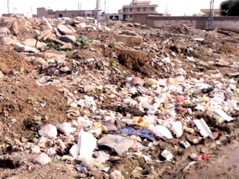 the garbage has not been moved in months photo file