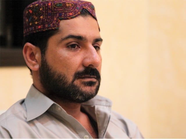 uzair baloch has been declared an offender by the anti terrorism court photo file