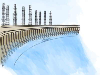 irrigation schemes work on raghgan dam underway in bajaur