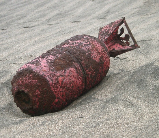 file photo of a mortar shell