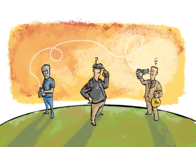 organised crime pay up or else