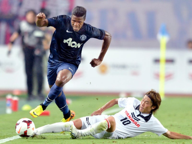 new face wilfried zaha saved united from the brink of a humiliating third defeat in their pre season asian tour drawing 2 2 with the japanese side cerezo osaka photo afp new face wilfried zaha saved united from the brink of a humiliating third defeat in their pre season asian tour drawing 2 2 with the japanese side cerezo osaka photo afp