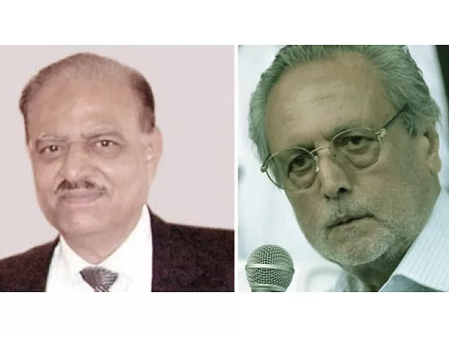 pml n presidential candidate mamnoon hussain and pti presidential candidate justice wajihuddin ahmed photo express file pml n presidential candidate mamnoon hussain and pti presidential candidate justice wajihuddin ahmed photo express file