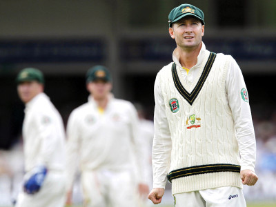 hussey feels for stumbling australia