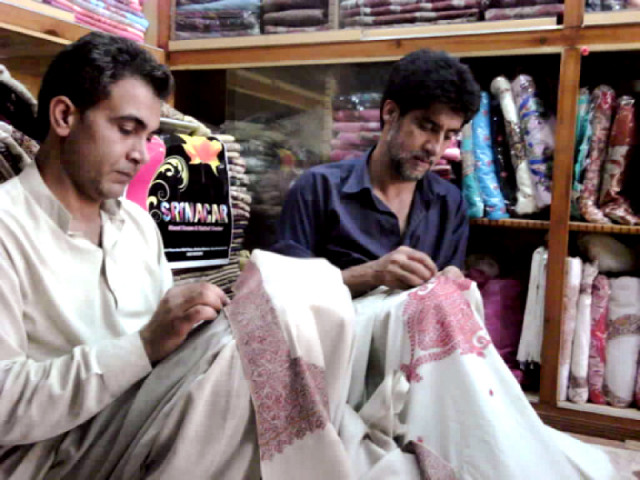 clothes with kashmiri embroidery are a popular choice for eid photo express clothes with kashmiri embroidery are a popular choice for eid photo express