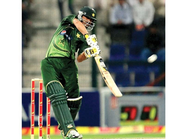 awais played a knock of 128 off 63 balls the highest score by any batsman in the three editions of the event so far photo afp awais played a knock of 128 off 63 balls the highest score by any batsman in the three editions of the event so far photo afp