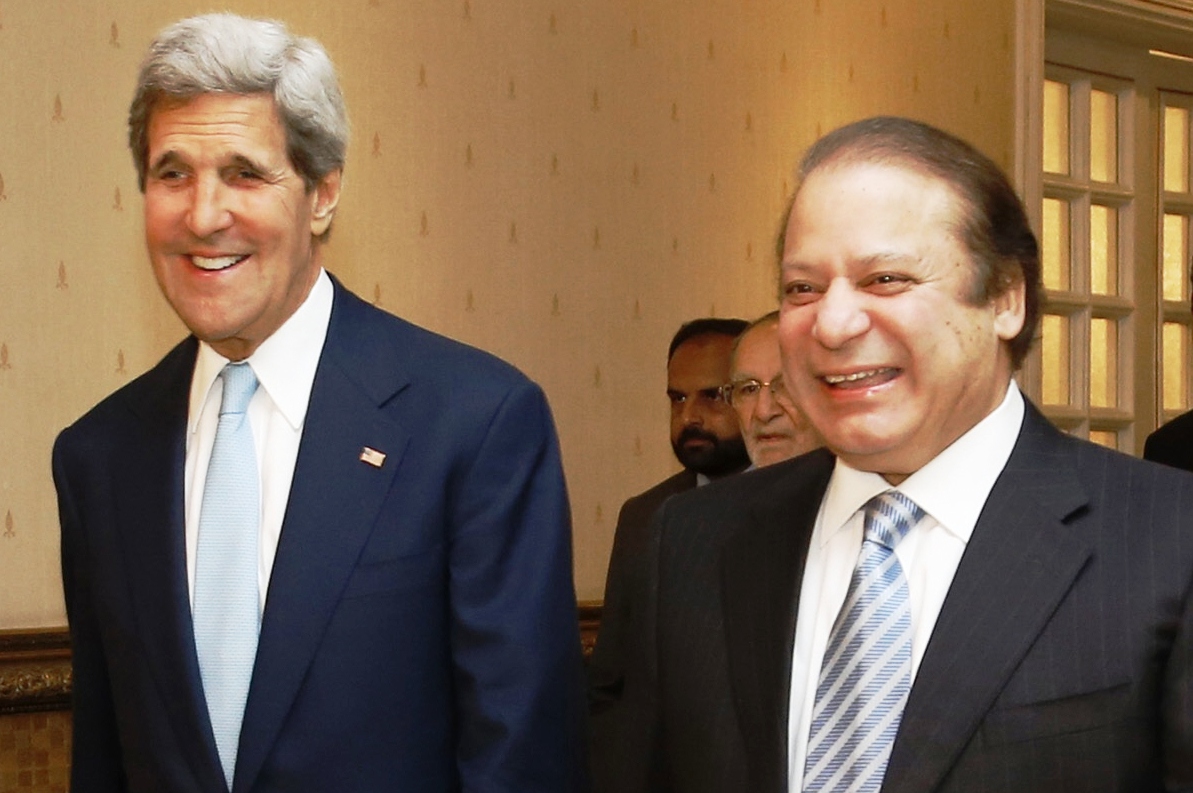 us secretary of state john kerry walks into a meeting with prime minister nawaz sharif in islamabad august 1 2013 photo reuters