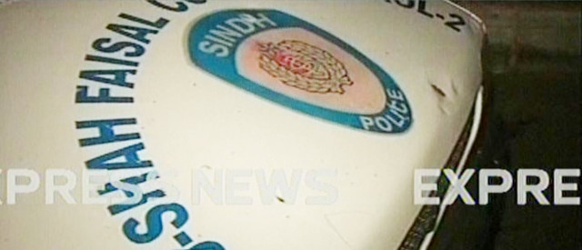 a screen grab of the police patrol car that was attacked on friday evening photo express a screen grab of the police patrol car that was attacked on friday evening photo express