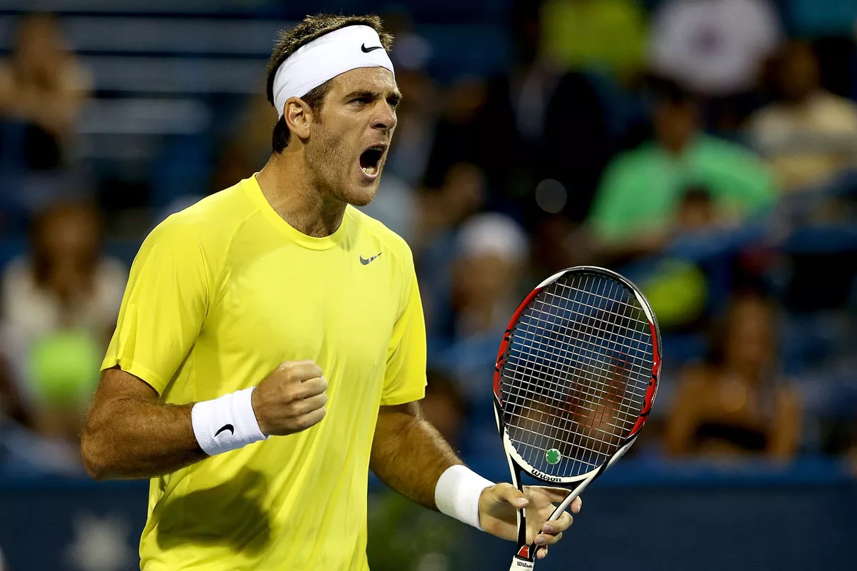 juan martin del potro of argentina celebrates a point in the final game against kevin anderson of south africa during the citi open photo afp juan martin del potro of argentina celebrates a point in the final game against kevin anderson of south africa during the citi open photo afp