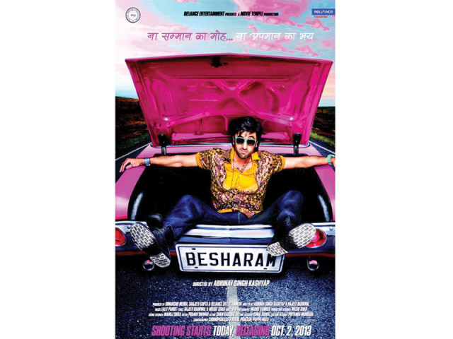 the trailer of ranbir 039 s most talked about movie besharam has caused quite a stir online the trailer of ranbir 039 s most talked about movie besharam has caused quite a stir online