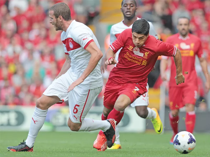 liverpool manager rodgers insisted it would take a gareth bale sized bid near 100 million to persuade them into selling controversial striker suarez photo afp liverpool manager rodgers insisted it would take a gareth bale sized bid near 100 million to persuade them into selling controversial striker suarez photo afp