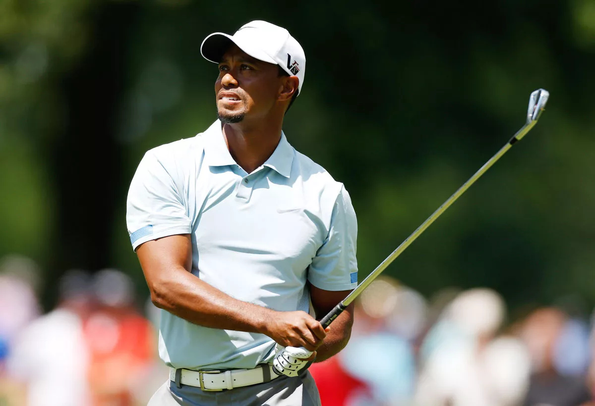 woods had distanced himself from the field with a stunning 61 on friday photo afp woods had distanced himself from the field with a stunning 61 on friday photo afp